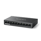 Switch POE 10 Puertos con 8 POE 65W Mercusys MS110P  3