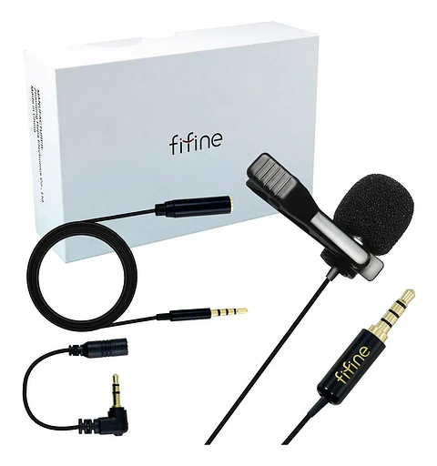 Microfono de solapa lavalier FIFINE C2 