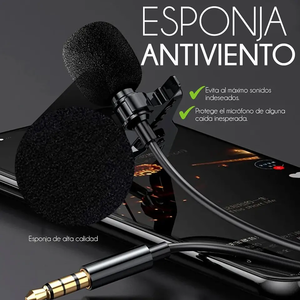 Microfono de solapa lavalier FIFINE C2  4
