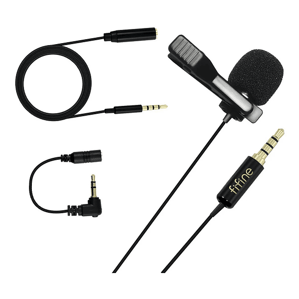 Microfono de solapa lavalier FIFINE C2  9