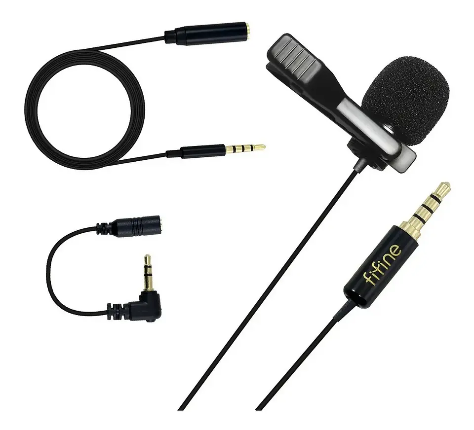 Microfono de solapa lavalier FIFINE C2  9