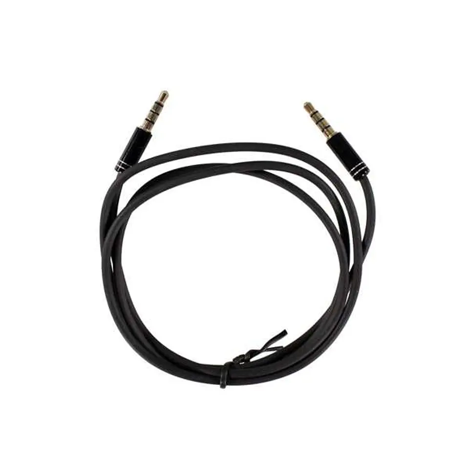 Cable de audio auxiliar 3.5mm soporta microfono 1