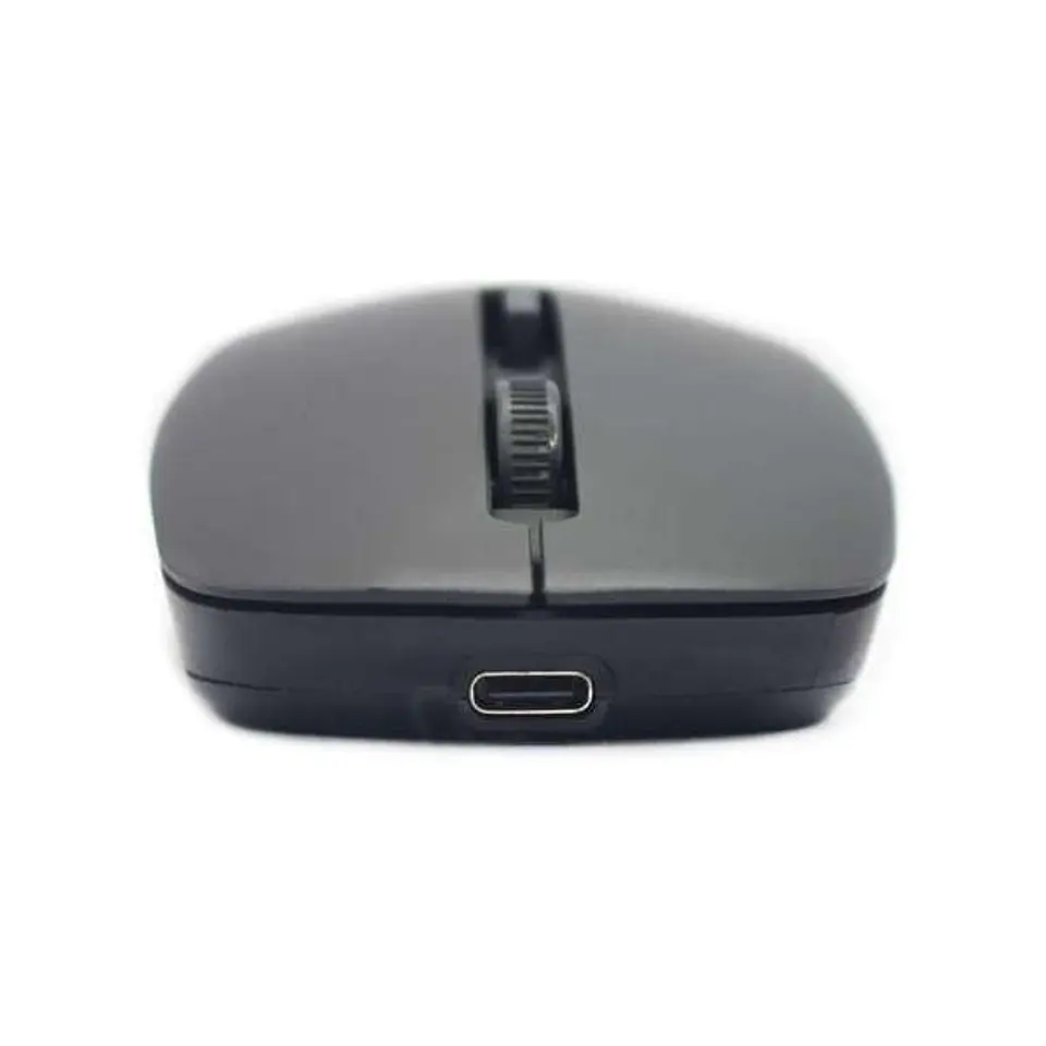 Mouse inalambrico 2.4G+BT BK carga tipo C  3