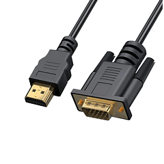 Cable HDMI A VGA 1080P con chipset incorporado 1,8 metros 