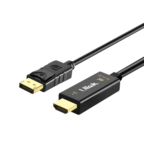 Cable HDMI a display port 4K/60HZ 1.8M  1