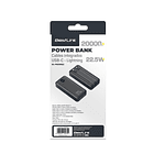 Powerbank 20.000 mah 22.5w incluye dos cables iphone y Usb C DUAL IMPUT 4