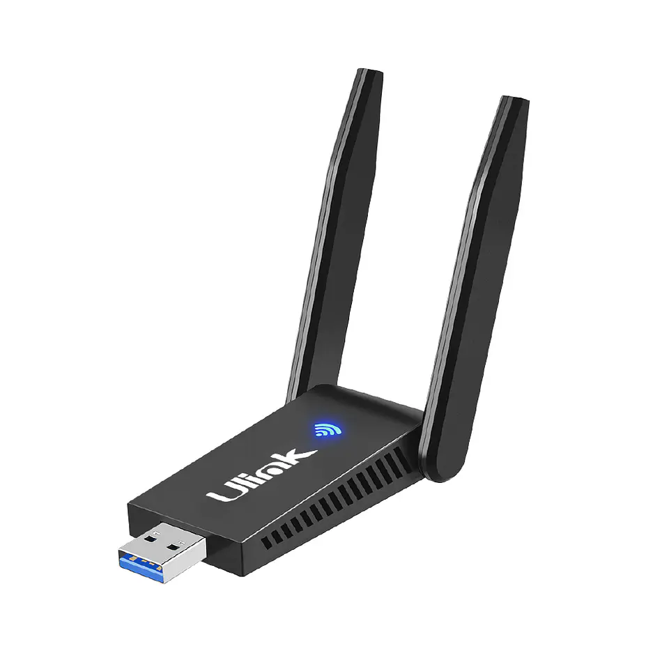 Adaptador Bluetooh + WIFI 2.4 y 5G 1300mbps  1