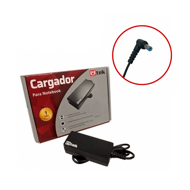 Cargador de notebook ACER 19v 3.42A 5.5 x1.7mm 65W  1
