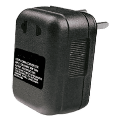 Transformador de voltaje tecnolab 220/240V entrada 110/120V hasta 50W 