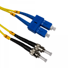 5mt ST/UPC-SC/UPC MonoModo SM Duplex Jumper Cable Fibra 9/125um 3mm  1