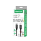 Cable de carga USB-C a USB-C 240W Trenzado - Miniatura 2
