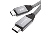 Cable de carga USB tipo C a C, carga rápida de 100W, 20Gb, 4K, 2 m - Miniatura 1