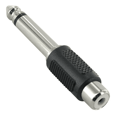 Adaptador de audio RCA Hembra a 6.35 Macho Tecnolab 