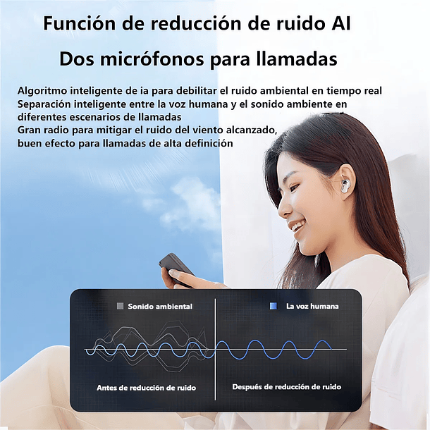 Audifonos bluetooth Philips TAT2169 Negro  6