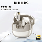 Audifonos bluetooth Philips TAT2169 Blanco  2