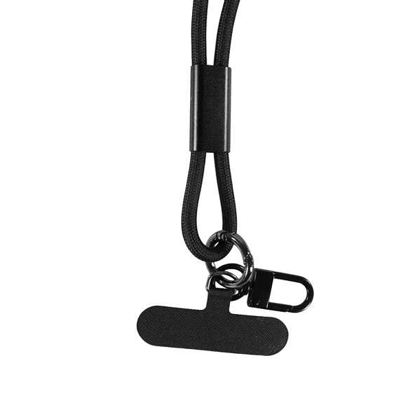 Cable colgante antirobo para celular Tipo c a Lightning 60W negro 2