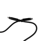 Cable colgante antirobo para celular Tipo c a tipo c 60W Negro  3