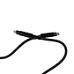 Cable colgante antirobo para celular Tipo c a tipo c 60W Negro  - Miniatura 3