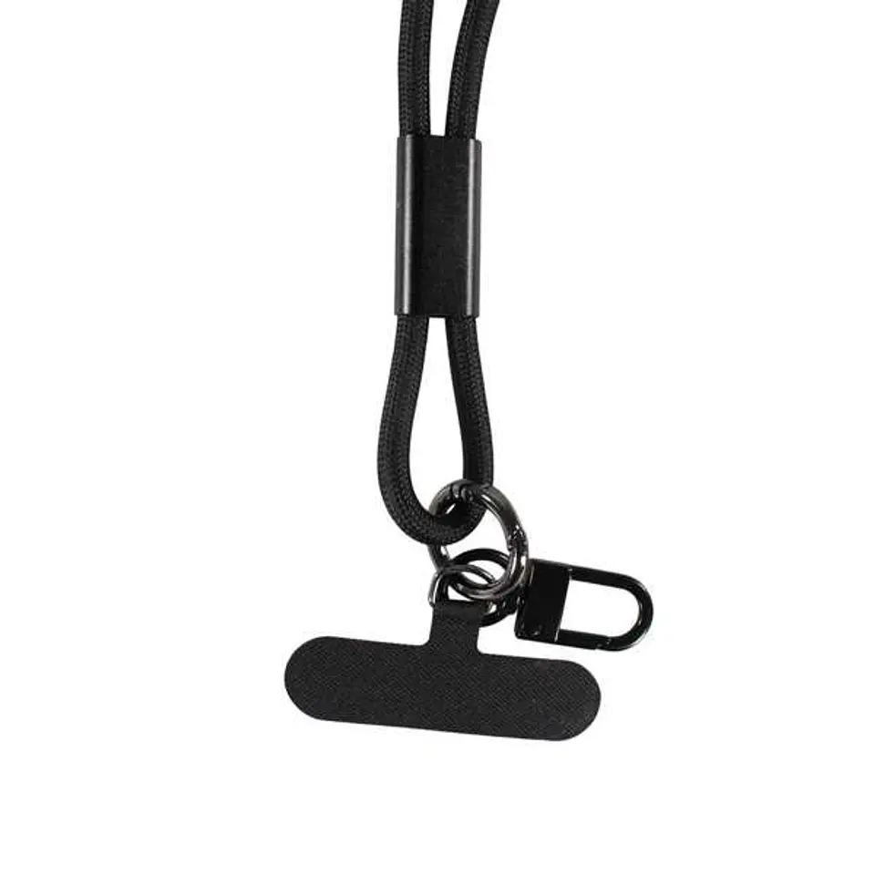Cable colgante antirobo para celular Tipo c a tipo c 60W Negro  6