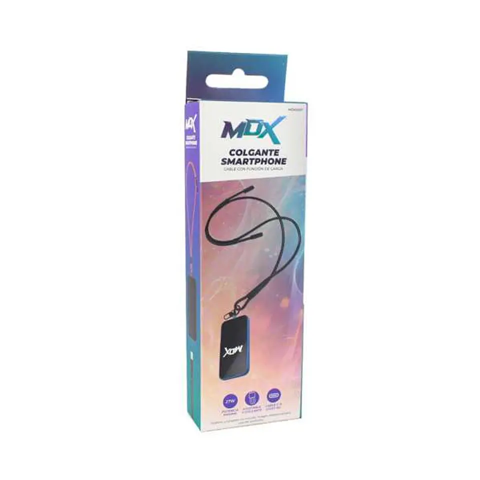 Cable colgante antirobo para celular Tipo c a tipo c 60W Negro  7