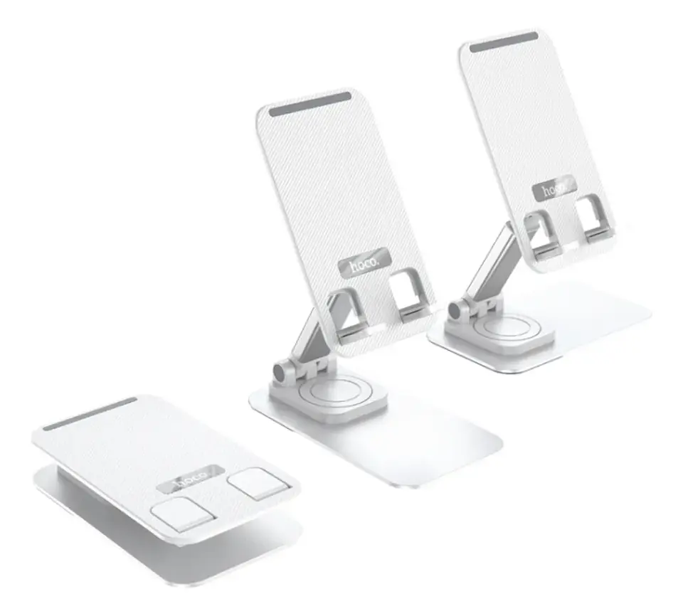 Soporte de mesa celular HOCO PH50 Blanco  2