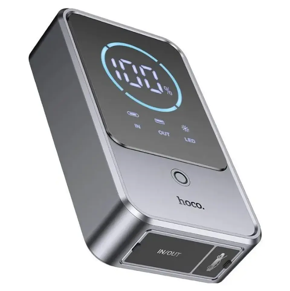 Power Bank Hoco QS7 10000Mah con arrancador de auto  6