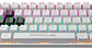 Teclado Mecanico Primus Ballista 61T 60% Blanco  - Miniatura 2