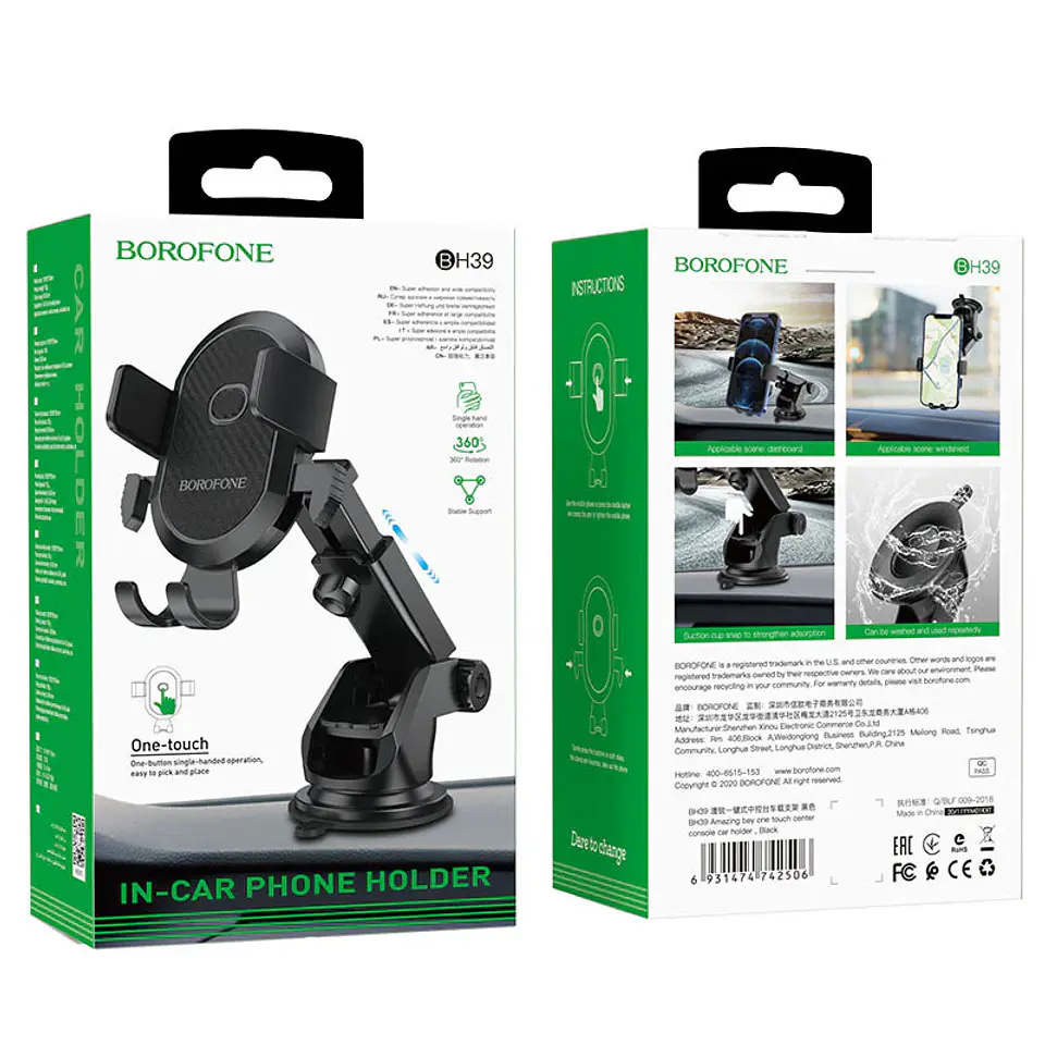 Soporte para auto Borofone BH39  6