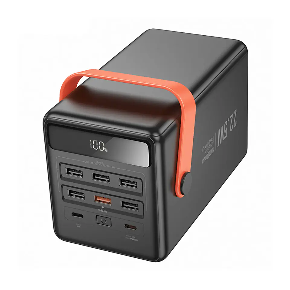 Power Bank HOCO J142 100000mAH Negro  1