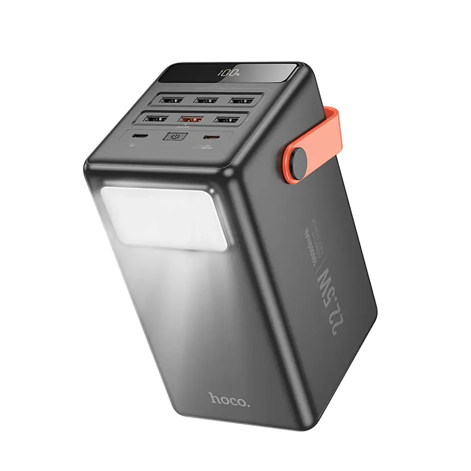Power Bank HOCO J142 100000mAH Negro  3