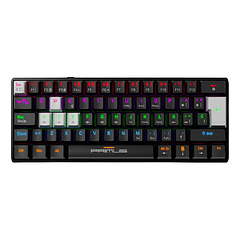 Teclado Mecanico Primus Ballista 61T 60% Negro 