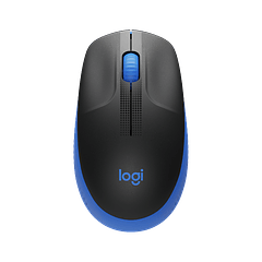 Mouse Inalambrico Logitech M190 Azul