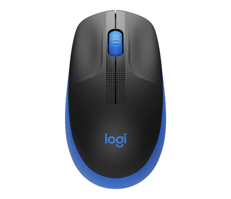 Mouse Inalambrico Logitech M190 Azul 1