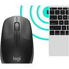 Mouse Inalambrico Logitech M190 gris 4