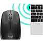 Mouse Inalambrico Logitech M190 gris - Miniatura 4