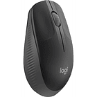 Mouse Inalambrico Logitech M190 gris 1
