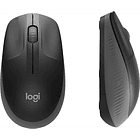Mouse Inalambrico Logitech M190 gris 2