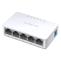 Switch 5 Puertos Gigabit 10/100 Mercusys MS105 