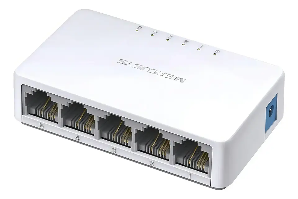 Switch 5 Puertos Gigabit 10/100 Mercusys MS105  1