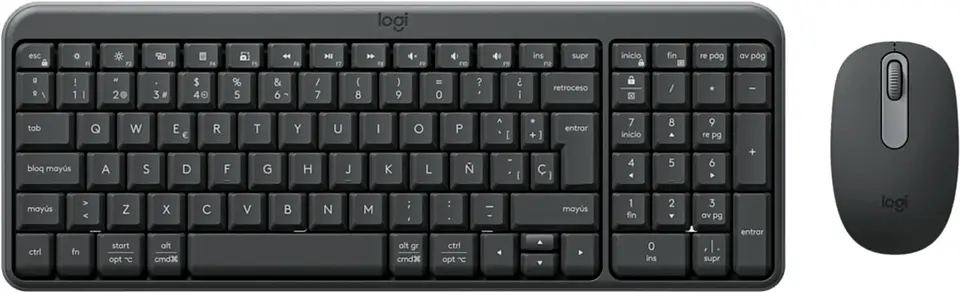 Kit teclado y mouse logitech MK250 Inalambrico  1