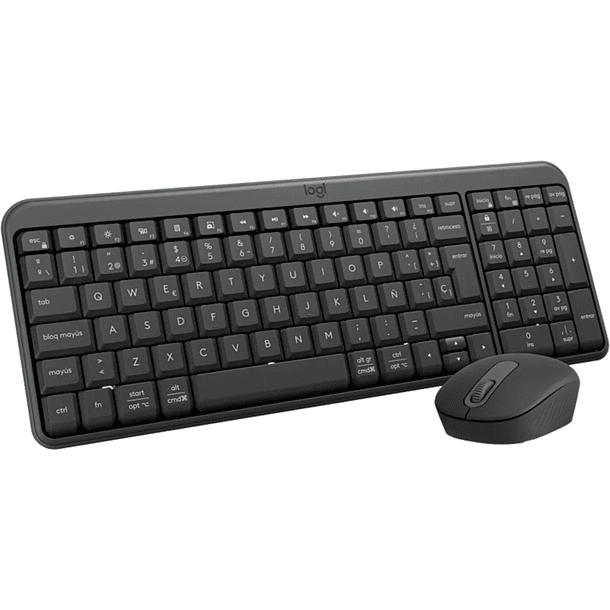 Kit teclado y mouse logitech MK250 Inalambrico  2