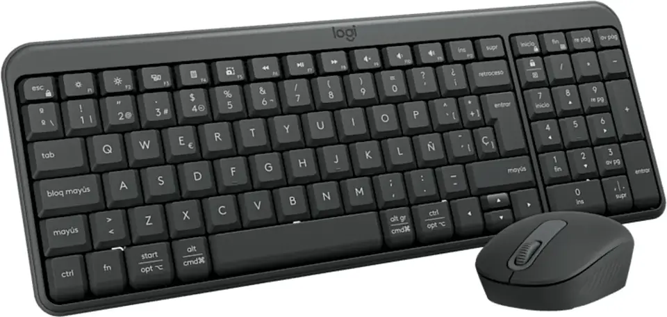 Kit teclado y mouse logitech MK250 Inalambrico  2