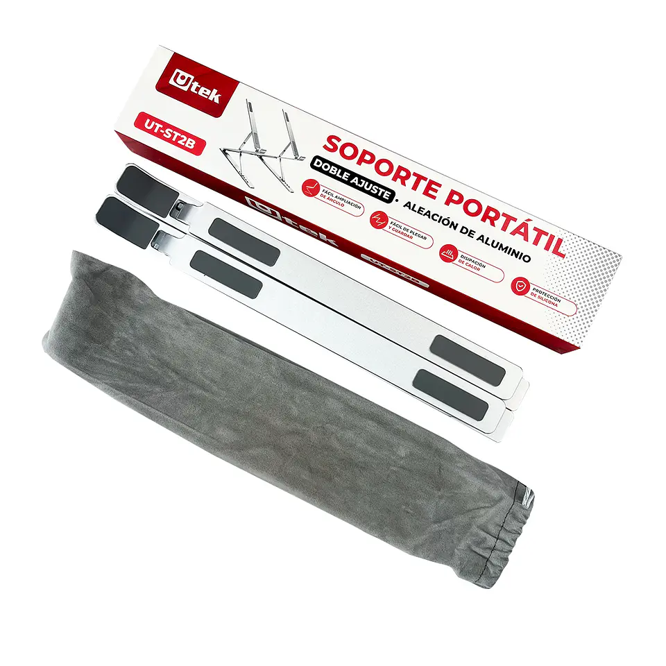 Soporte Portable para Notebook con Doble Regulación 5