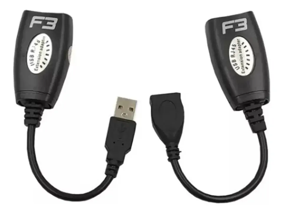 Adaptador extension USB a RJ45 hasta 45M  1