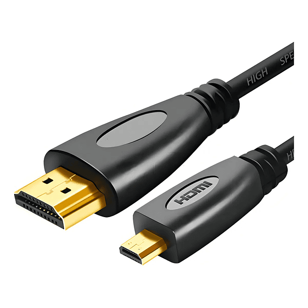 Cable Micro Hdmi A Hdmi 2mts Birlink Color Negro 