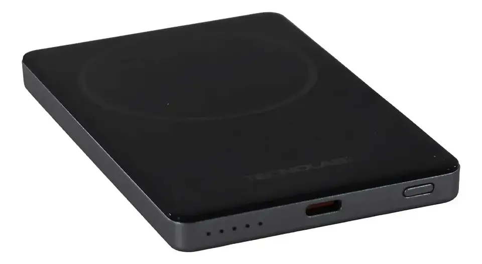 Powerbank 5.000MAH inalambrica magnetica tecnolab TL851 GRIS 2