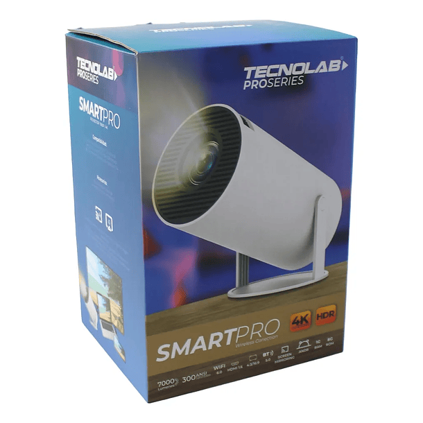 Proyector smart Android 11 7000 lumenes Tecnolab TL730  4