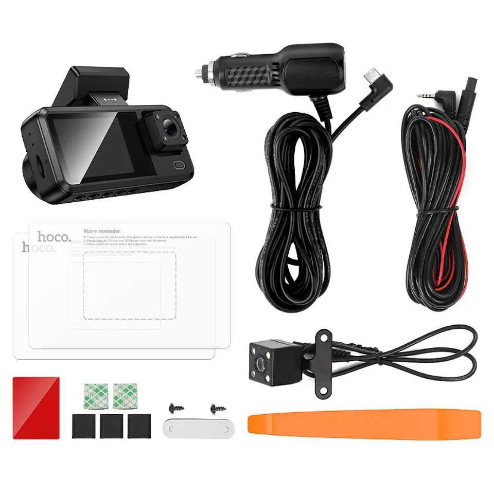 Camara de seguridad para automóvil HOCO DV15 3 CAM  3