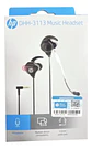 Audífonos In Ear Gamer Con Micrófono Hp Dhh-3113 Negro - Miniatura 1