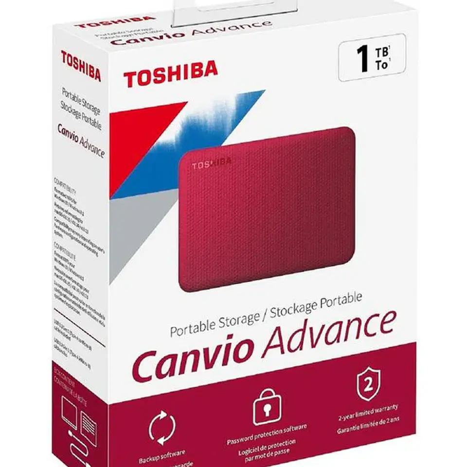 1TB Disco duro Externo ADVANCE - TOSHIBA 1